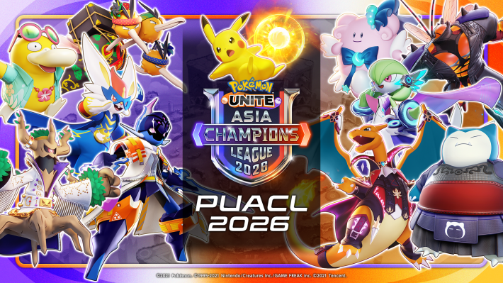 Pokémon UNITE Asia Champions League 2026 キービジュアル