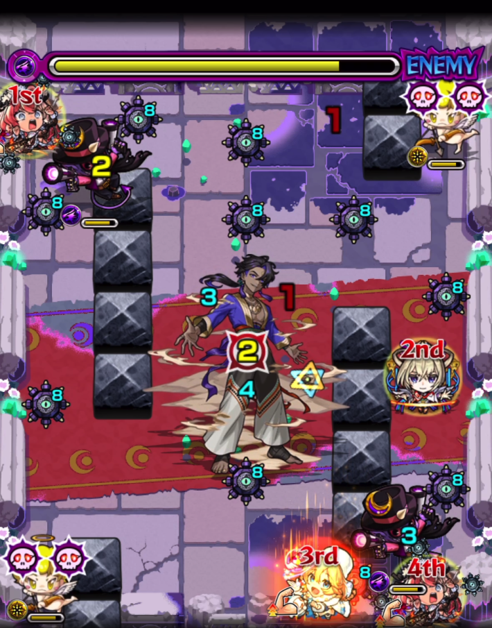 サバドラ【激究極】のステ2