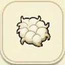 牧場物語 風のグランドバザールのアルパカの毛