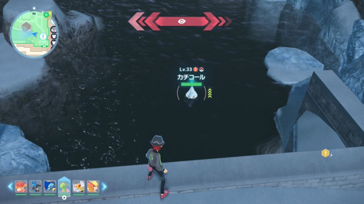 ポケモンZAカチコールの出現場所