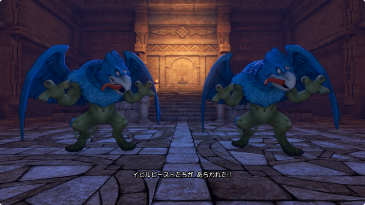 デルカダール神殿のイビルビースト戦