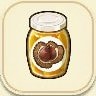 牧場物語風のグランドバザールのくりのビン詰め