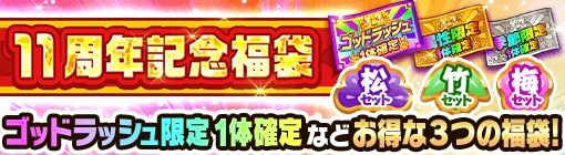 11周年記念福袋