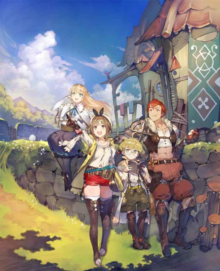 Atelier Ryza 1 Main Characters