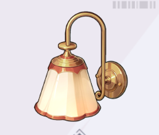 銅製ネックの暖色壁掛けランプ
