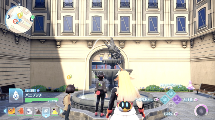 ポケモンzaの噴水