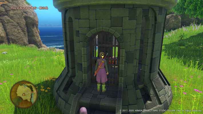 鍵を使って各地のアイテムを集めるの画像