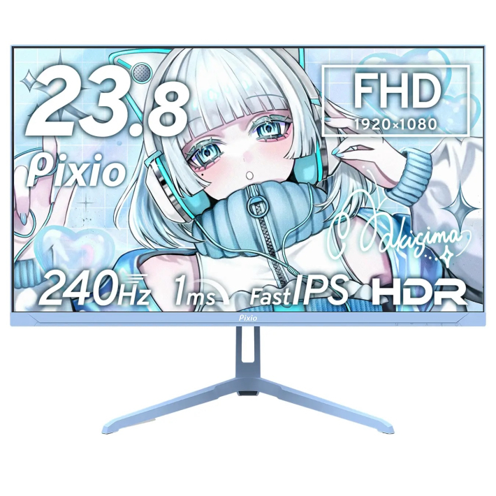 Pixio、240Hz対応の新ゲーミングモニター『PX249WAVE』を発表 - ゲーム