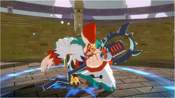 ワサンとの戦闘シーン