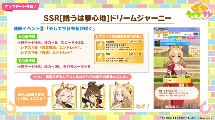 生放送『ぱかライブTV Vol.51』情報まとめの画像