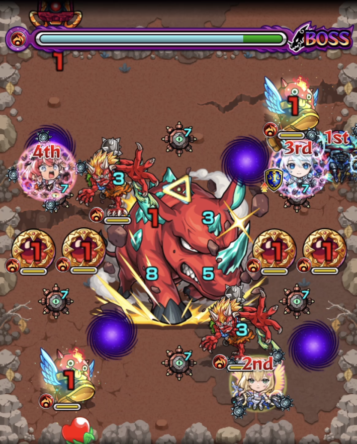 サイオア【究極】のボス1