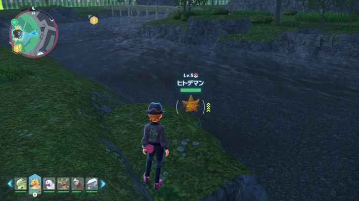 ポケモンZAのワイルドゾーン2のヒトデマンの場所