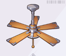 軽量木製シーリングファン