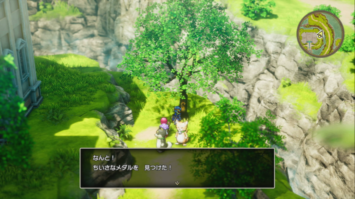 ドラクエ2リメイクのメダル王の城の外観4小さなメダル場所詳細