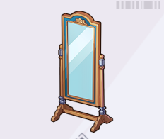 固定式スタンドミラー