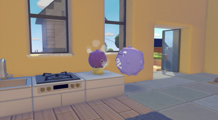 뿌슉! 냄새로 승부