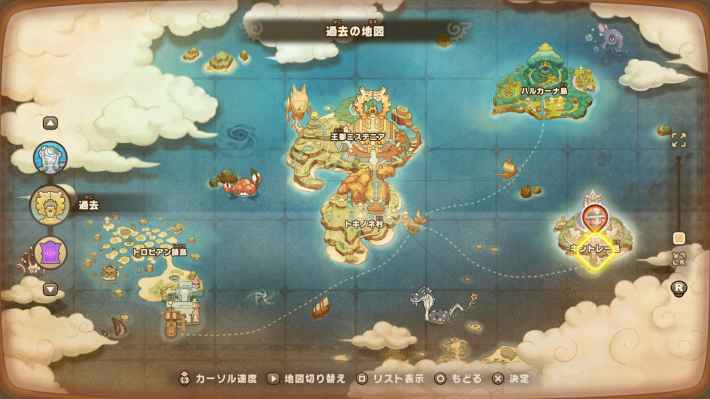 キントレー島のマップ画像