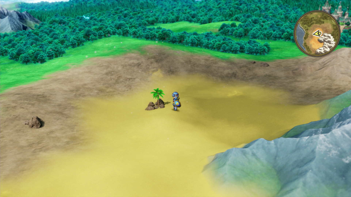 ドラクエ2リメイクのサマルトリア 南西 砂漠の秘密の場所