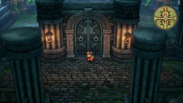 ドラクエ1リメイクの雨のほこらの扉