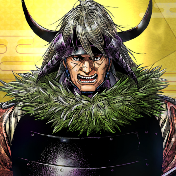 【センゴク】可児才蔵のイラスト