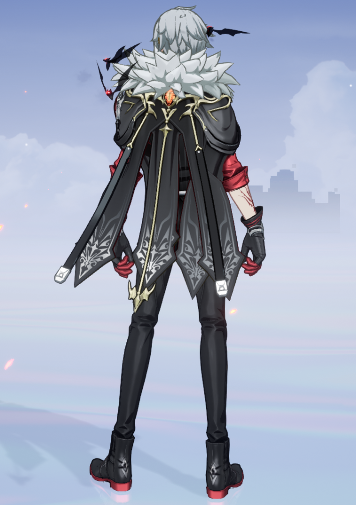 深紅の儀式の背面画像