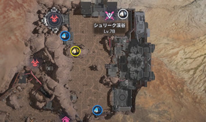 トレジャーカプセルの場所一覧の画像