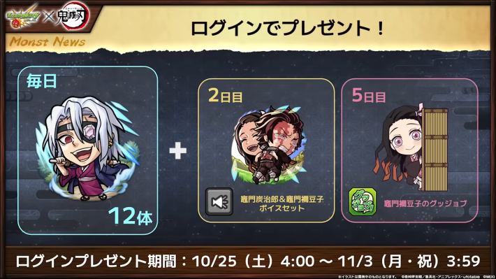 ログインキャンペーンが実施