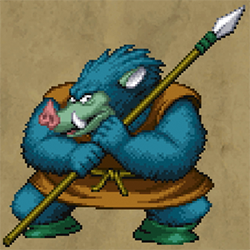 ドラクエ2リメイクのオークキング