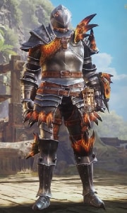 Radiant Rathian Set appearance (Male)