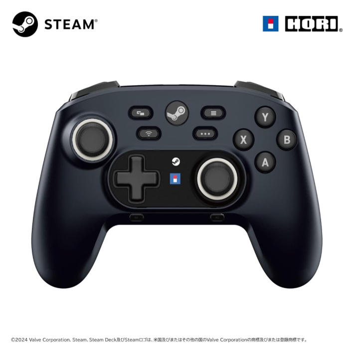 ワイヤレスホリパッド for Steamの外観(ミッドナイトブラック)