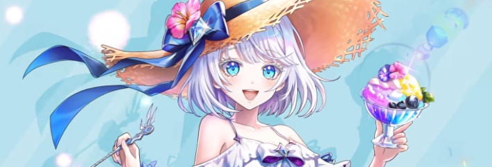 白猫の水着サヤ