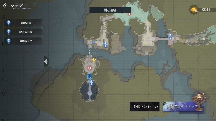 古代巨樹のカード11_マップ