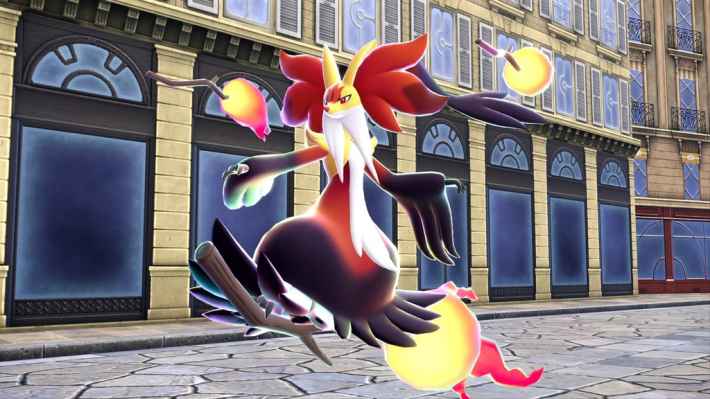 メガマフォクシーの姿