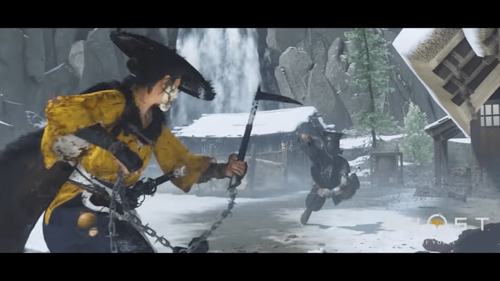 キャプション２（敵にひっかけて引き寄せる）