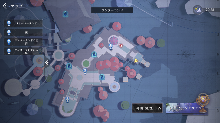 ワンダーランドのカード3_マップ