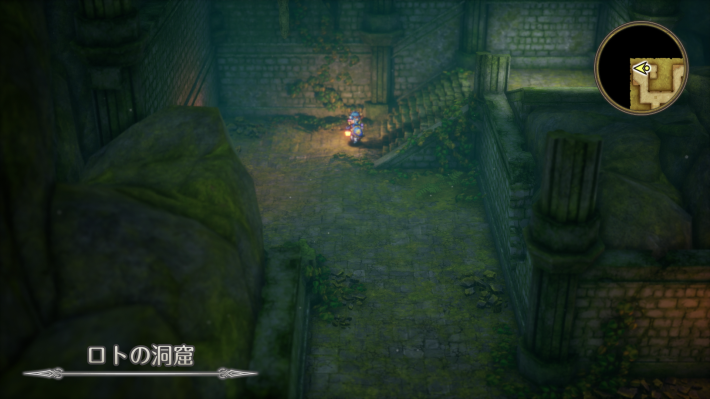ドラクエ2リメイクのロトの洞窟