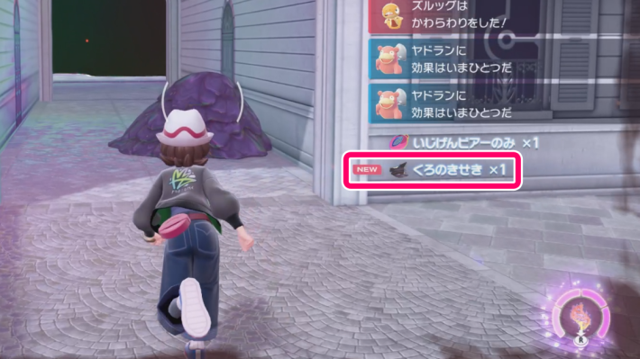 ポケモンZA】くろのきせきの入手方法と進化するポケモン【ポケモン