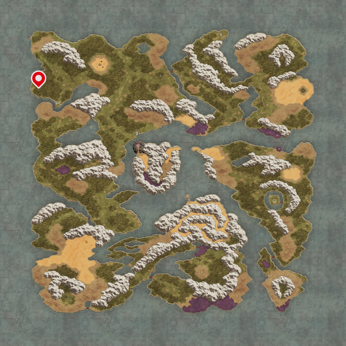 ドラクエ1リメイクのガライ周辺の南の森