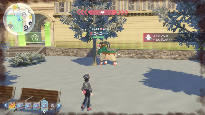 ポケモンzaのオヤブンゴーゴートの現地画像