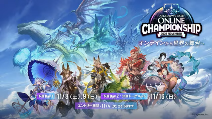 Online Championship2025の開催概要とエントリー方法の画像