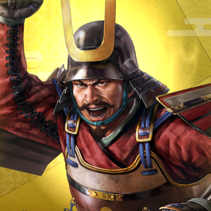 【黒御幣の旗印】馬場信春のイラスト