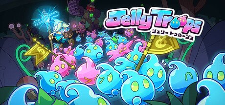 旗取り対戦ゲーム『Jelly Troops』がSteamで発売中！スライムを増やして、指示して、旗集め！カジュアルな対戦型アクションストラテジー！の画像