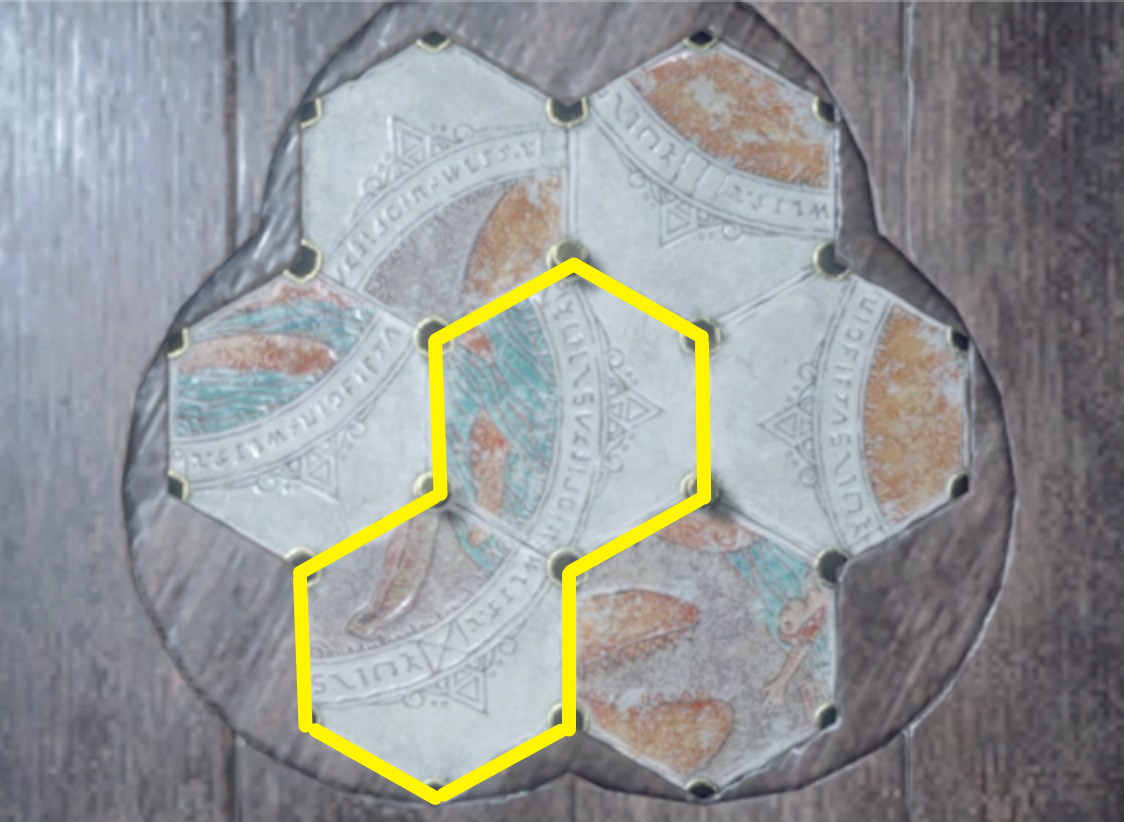 RE4 Remake Hexagon Puzzle Solution & Hexagonal Pieces Location