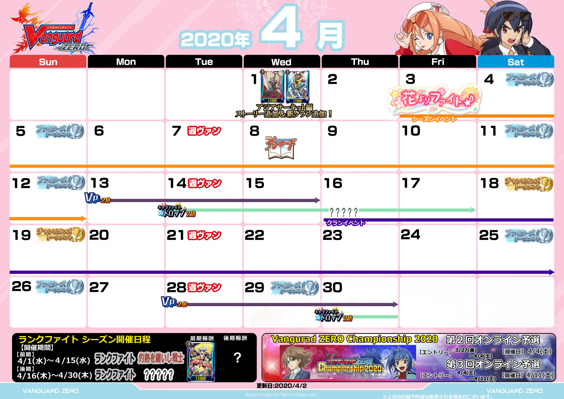 ヴァンガードzero お花見イベントの効率的な進め方 ヴァンガードゼロ ゲームウィズ Gamewith