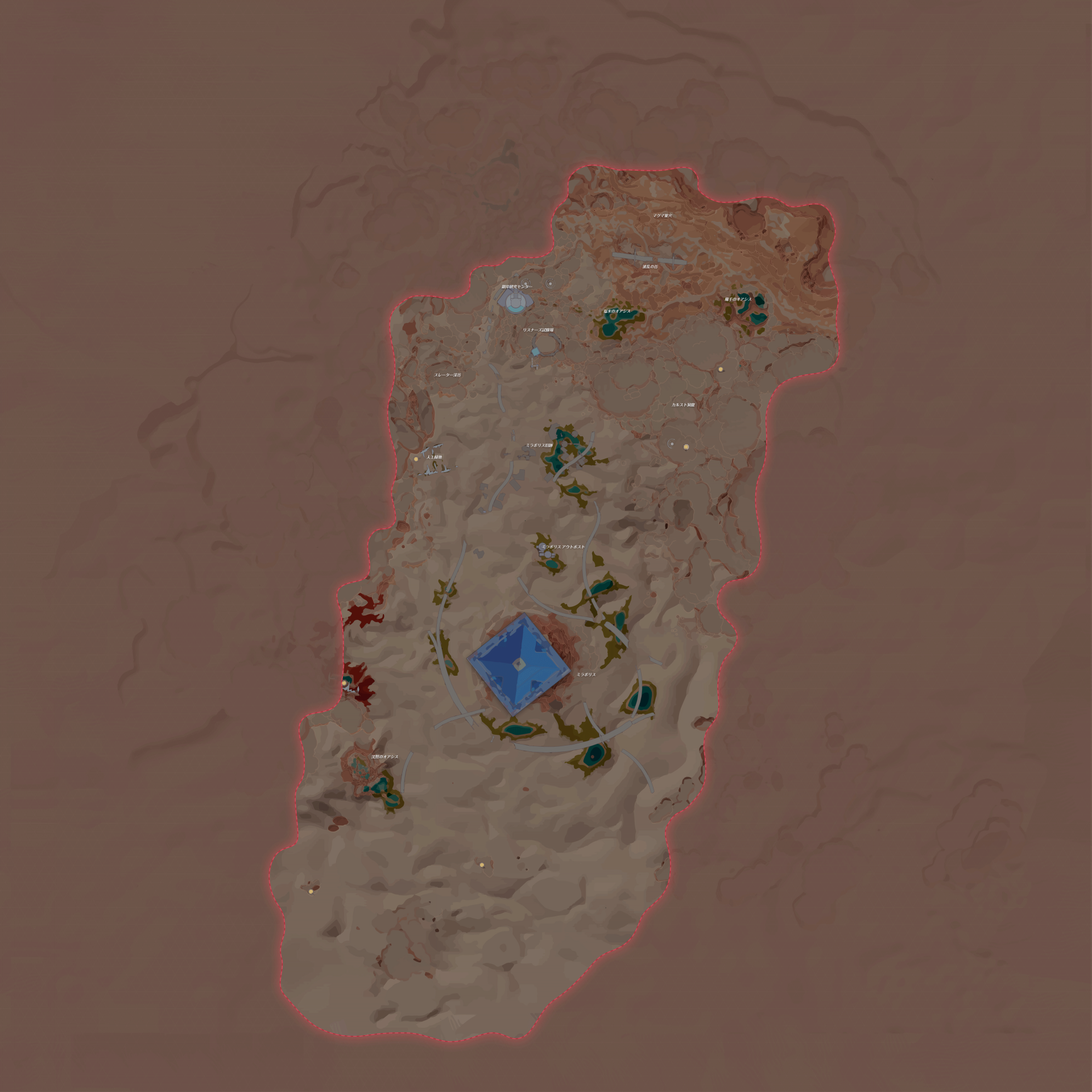 幻塔 灰域 流砂地帯の探索値攻略マップ タワーオブファンタジー ゲームウィズ