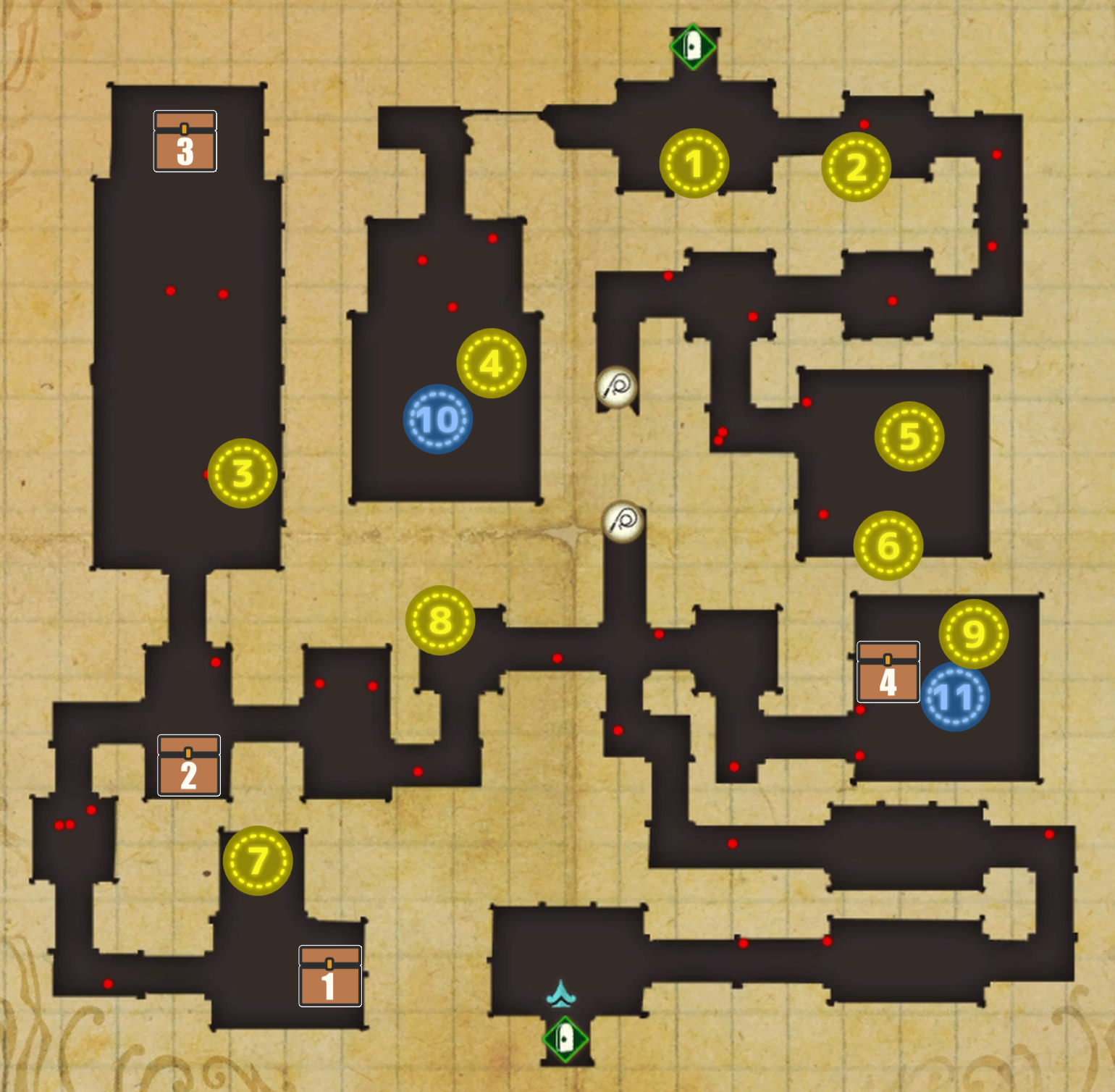 ライザのアトリエ2 地下乙女の墓所の宝箱とマップ 欠片の場所 ライザ2 ゲームウィズ Gamewith