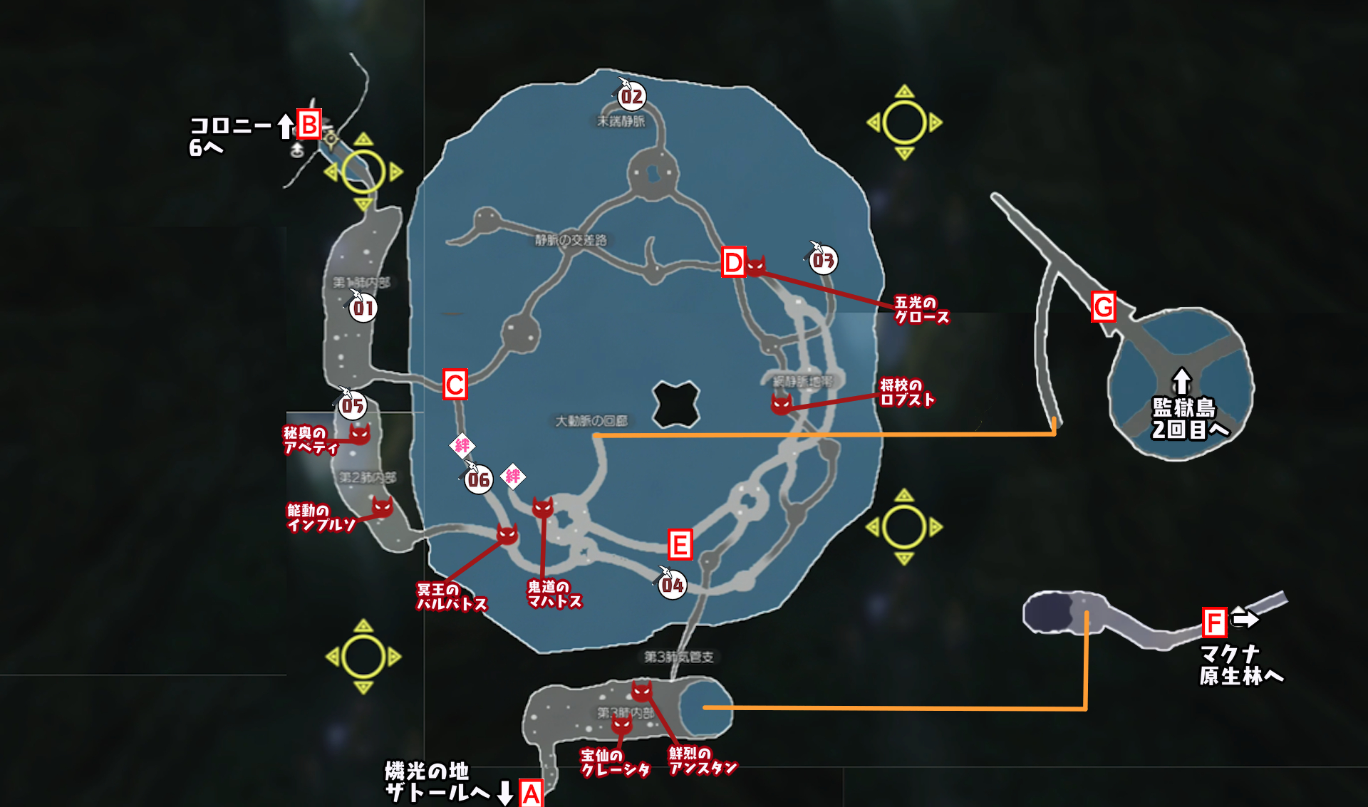 ブラッド ボーン 攻略 マップ