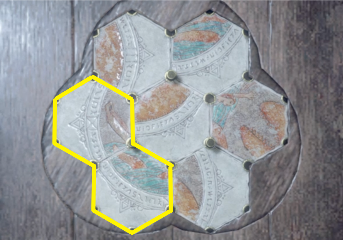 RE4 Remake Hexagon Puzzle Solution & Hexagonal Pieces Location