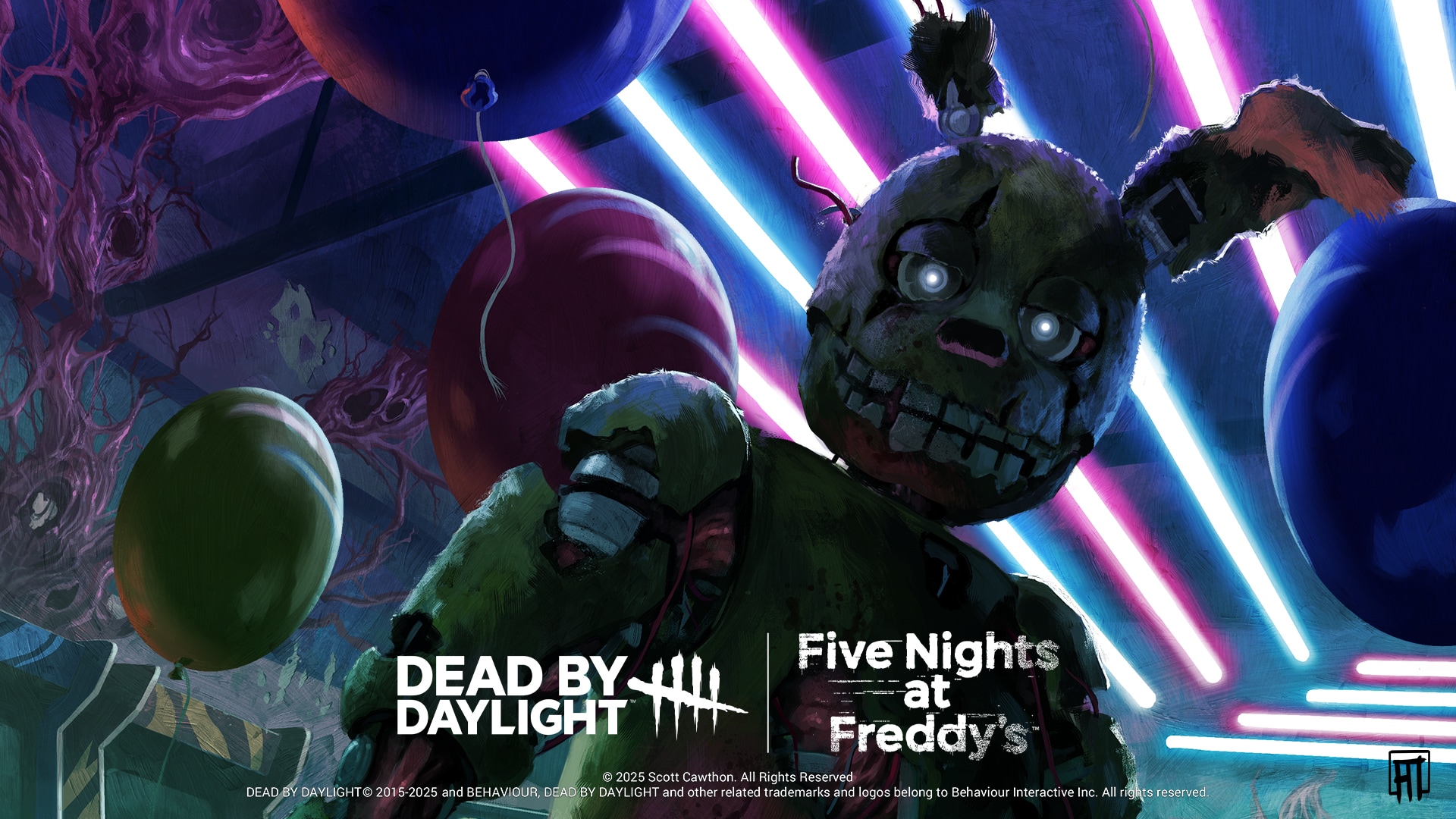 『Dead by Daylight』に米国発の大人気機械人形が登場！『Five Nights at Freddy's』とのコラボチャプターのPTBをSteamで開始の画像