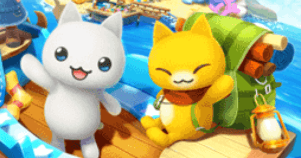 コロプラ新作！にゃんこと一緒に癒やしの島作り『とらべる島のにゃんこ』事前DL開始！